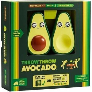 Throw Throw Avocado Game Fun Board Game by Exploding Kittens Age 7+) 2-6 Players